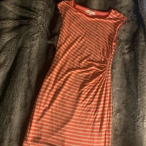 Loft Petite Dress Stripes